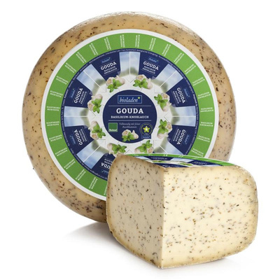 Produktfoto zu Gouda Basilikum Knoblauch, 230g