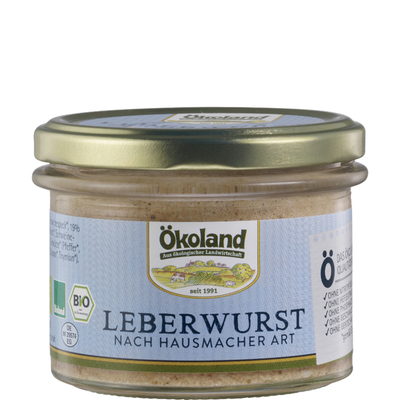 Produktfoto zu Leberwurst Hausmacher Art- 160g