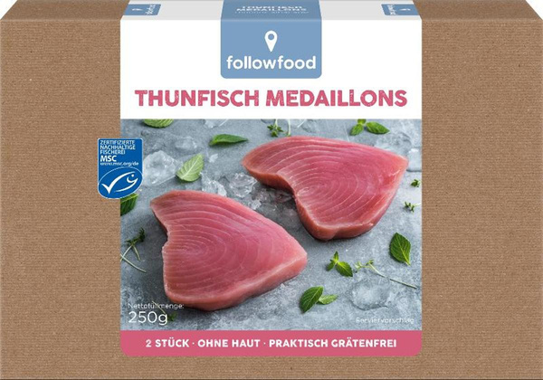 Produktfoto zu Thunfisch Medaillons MSC