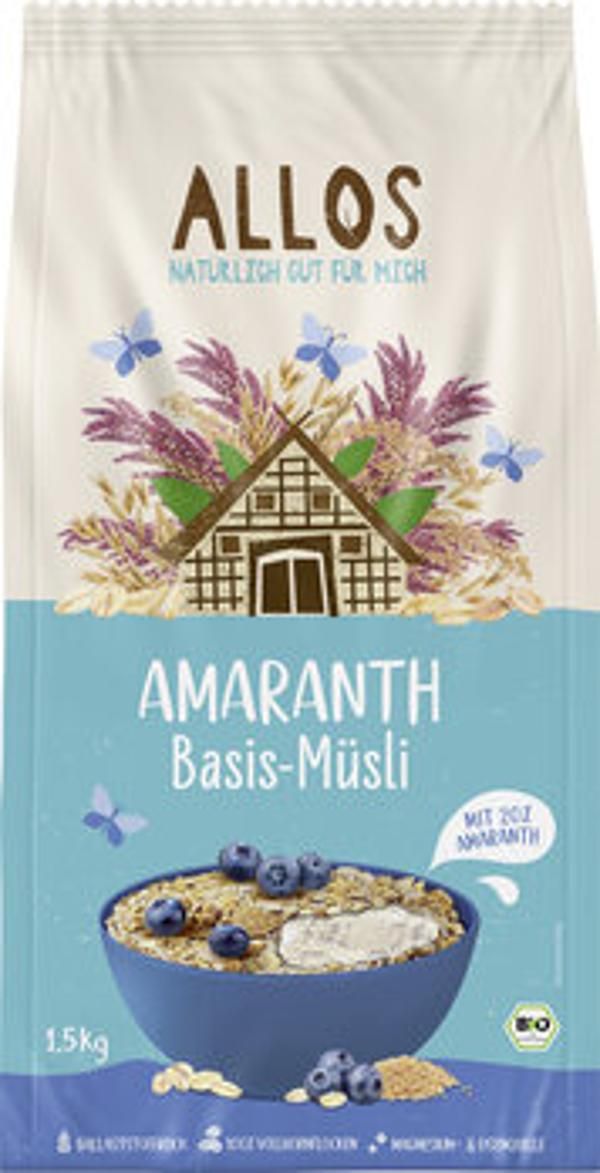 Produktfoto zu Basis Müsli Amaranth