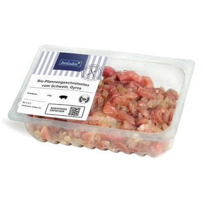 Produktfoto zu Pfannengeschnetzeltes Gyros
