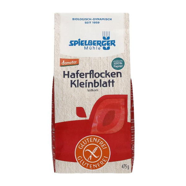 Produktfoto zu Haferflocken Kleinblatt- glutenfrei