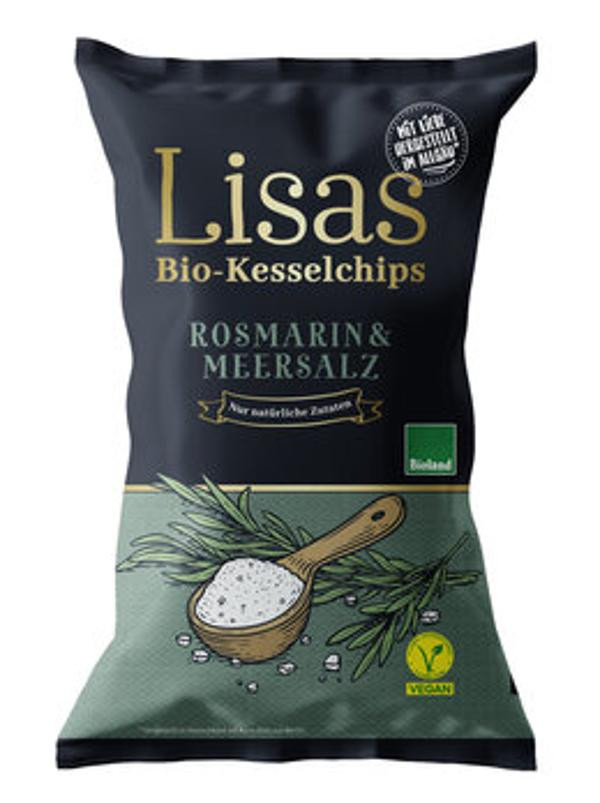 Produktfoto zu Lisa,s Kesselchips Rosmarin