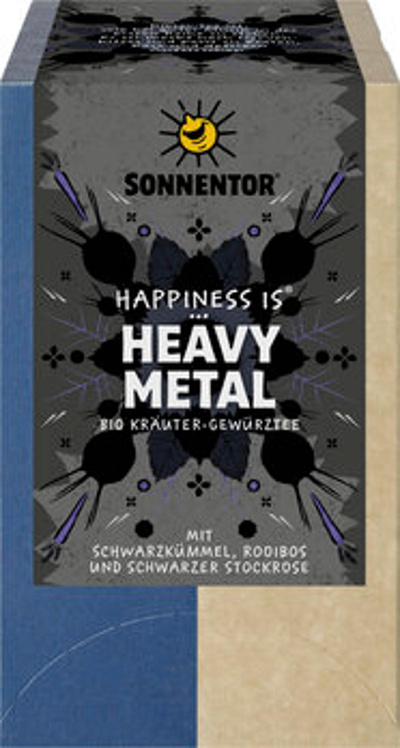 Produktfoto zu Tee "Happiness is" Heavy Metal