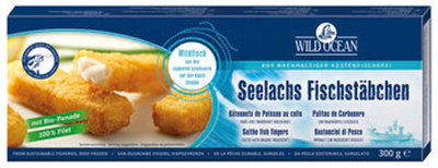 Produktfoto zu Seelachs Fischstäbchen