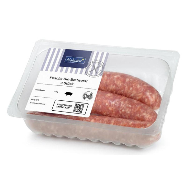 Produktfoto zu Frische Bratwurst vom Schwein