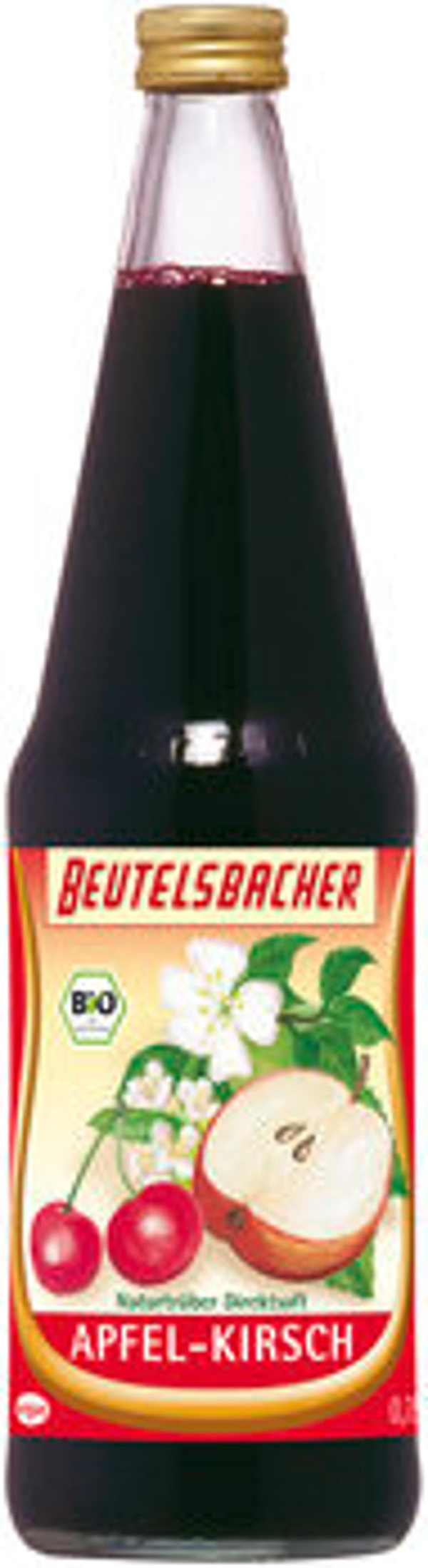 Produktfoto zu Apfel Kirsch Saft, 0,7l