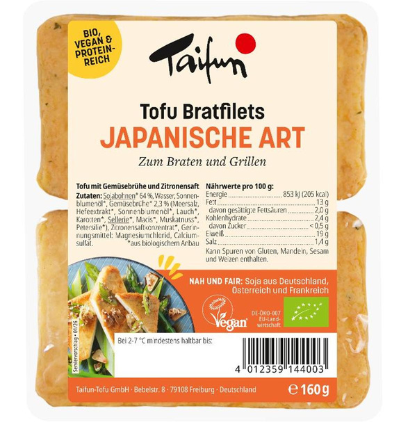 Produktfoto zu Bratfilets Japanische Art, 2er