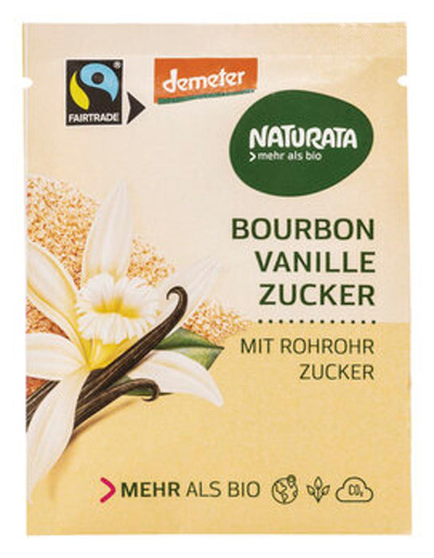 Produktfoto zu Bourbon Vanillezucker mit deutschem Rübenzucker