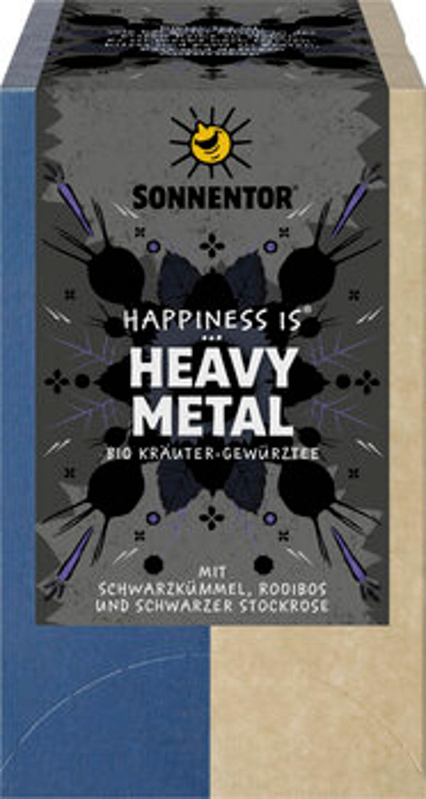 Produktfoto zu Tee "Happiness is" Heavy Metal