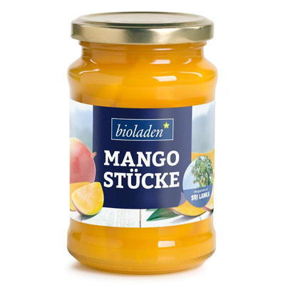 Produktfoto zu Mangostücke, 370ml