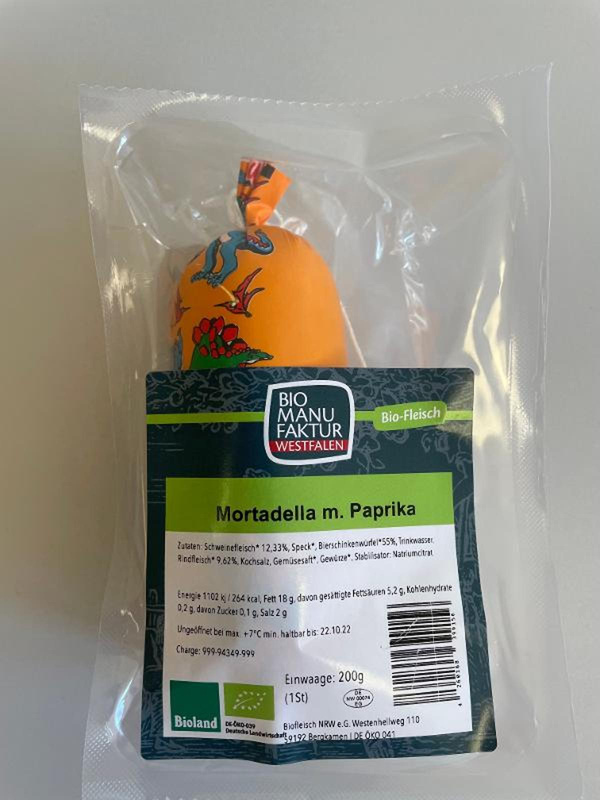 Produktfoto zu Mortadella