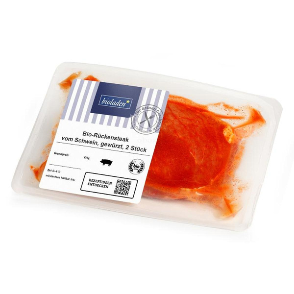 Produktfoto zu Rückensteak vom Schwein