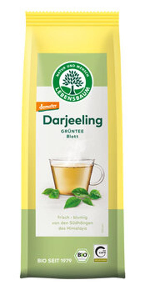 Produktfoto zu Grüntee Darjeeling Blatt, 50g