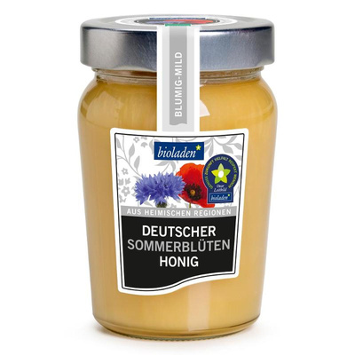 Produktfoto zu Deutscher Sommerblütenhonig