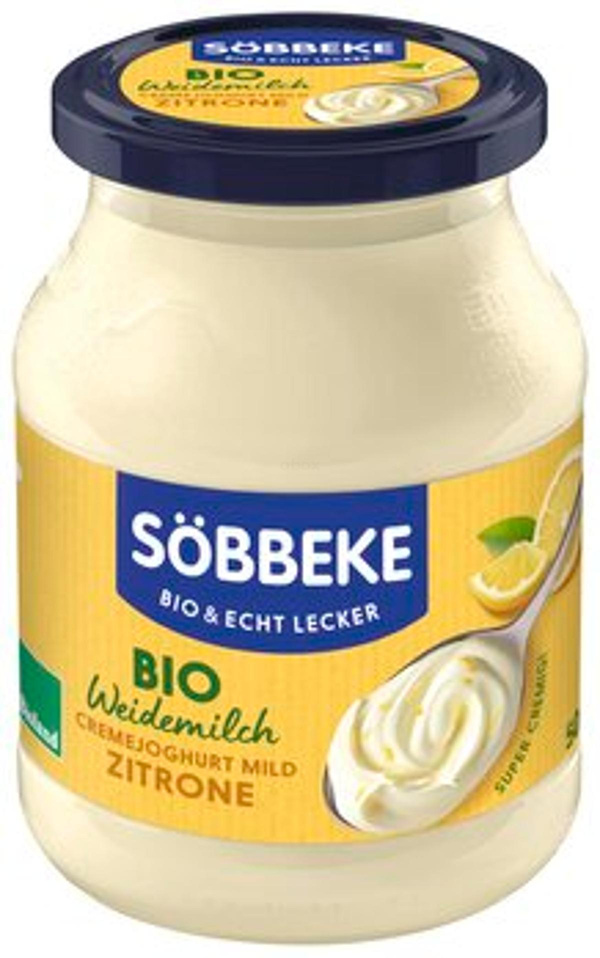 Produktfoto zu Joghurt Zitronencreme 7,5%, 500g