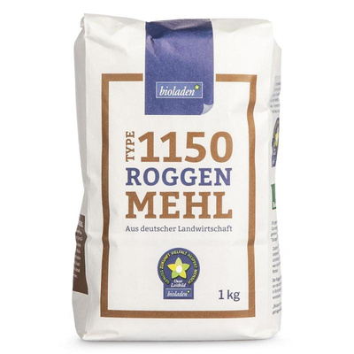 Produktfoto zu Roggenmehl 1150, 1kg