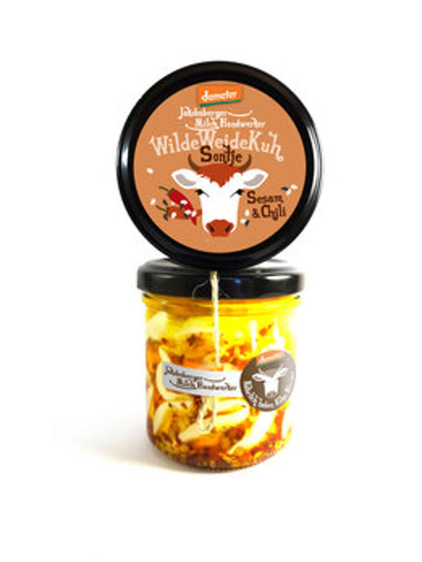 Produktfoto zu Sontje Frischkäse Sesam_Chili
