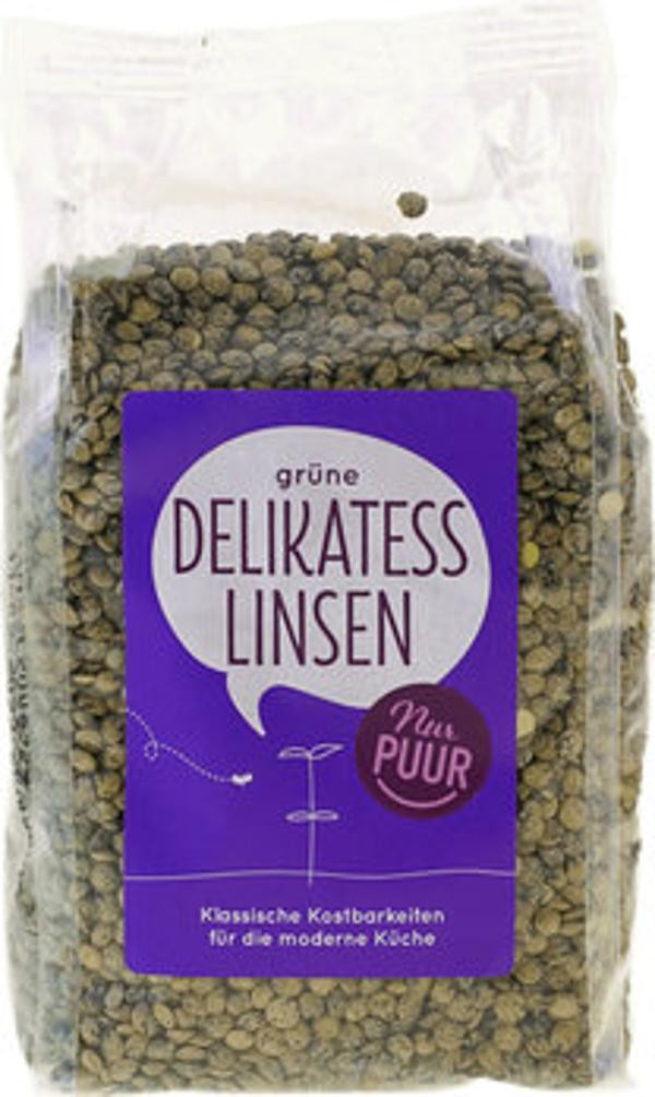 Produktfoto zu Grüne Delikatess Linsen