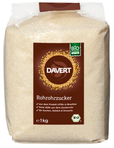 Produktfoto zu Rohrohrzucker 1000g