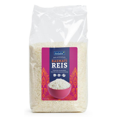 Produktfoto zu Reis Basmati weiß, 1kg
