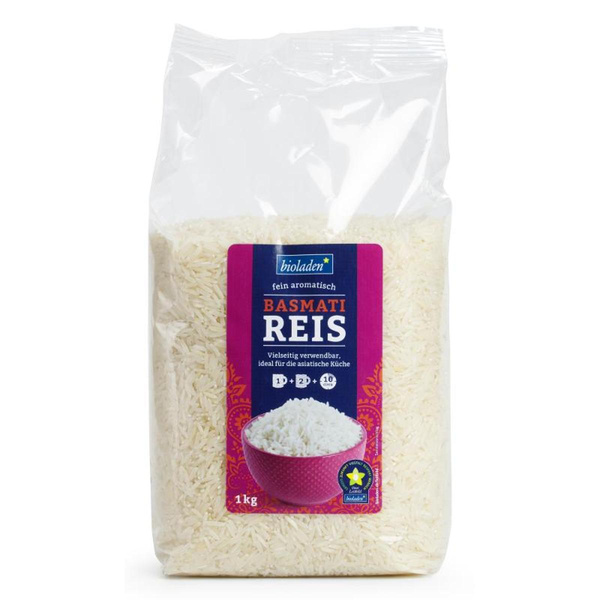 Produktfoto zu Reis Basmati weiß, 1kg
