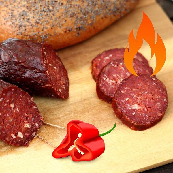 Produktfoto zu Rindersalami mit Habanero, 140g