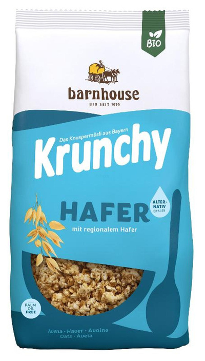 Produktfoto zu Krunchy PUR Hafer, 375g