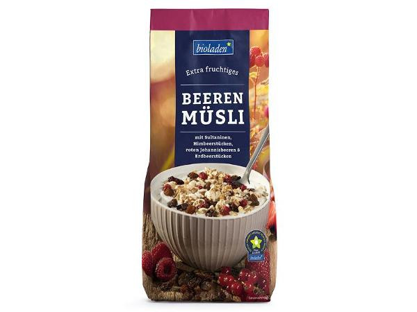 Produktfoto zu Beeren Müsli, 750g