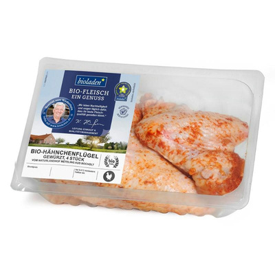Produktfoto zu Hähnchenflügel, gewürzt