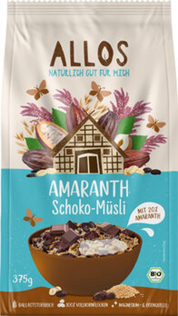 Produktfoto zu Amaranth Schoko Müsli, 375g