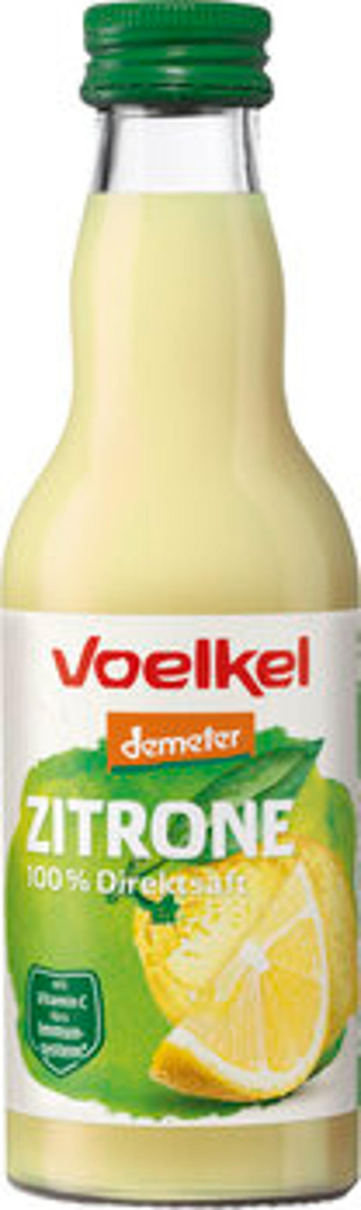 Produktfoto zu Zitronensaft, 0,2l