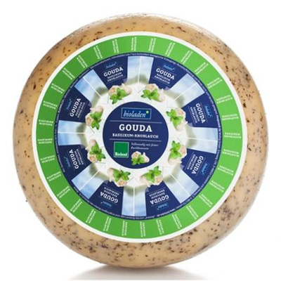 Produktfoto zu Gouda Basilikum Knoblauch, 230g