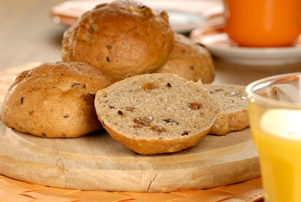 Produktfoto zu Rosinenbrötchen Vollkorn