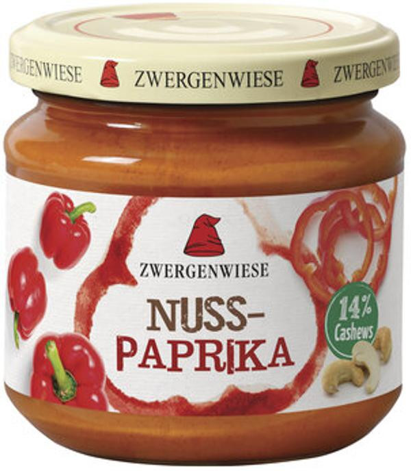 Produktfoto zu Nuss-Paprika-Aufstrich