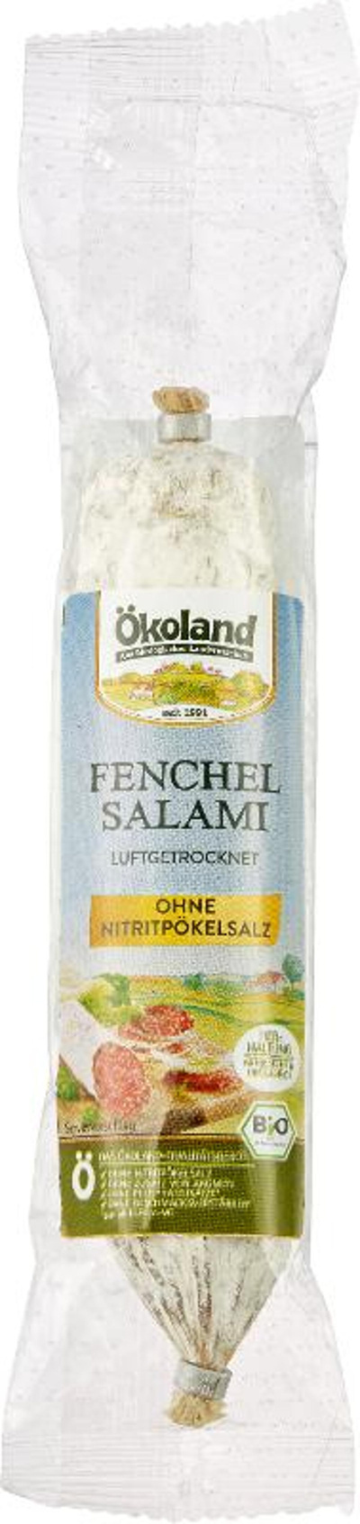 Produktfoto zu Fenchelsalami, 150g