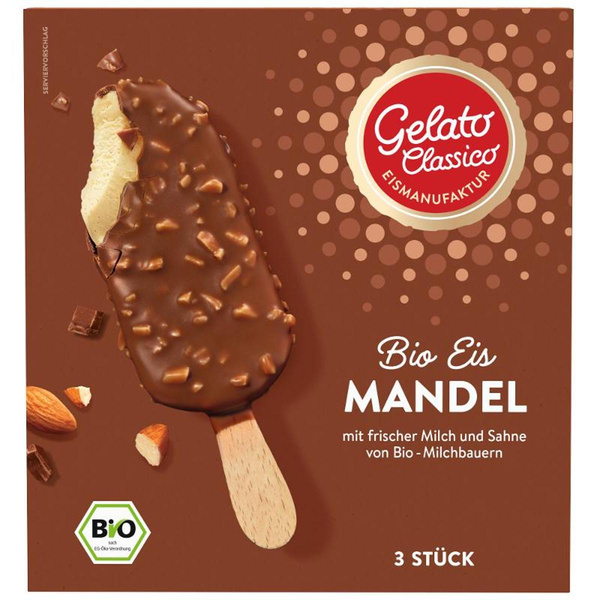 Produktfoto zu Eis Mandel Crunch 3er