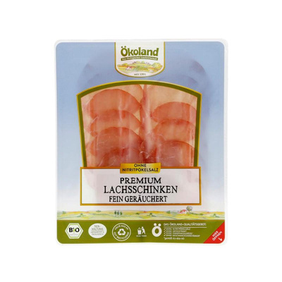 Produktfoto zu Premium Lachsschinken, 80g