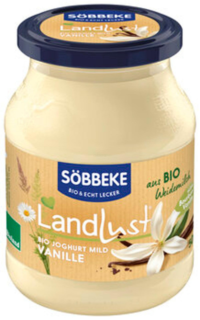 Produktfoto zu Joghurt Vanille im 500g Glas