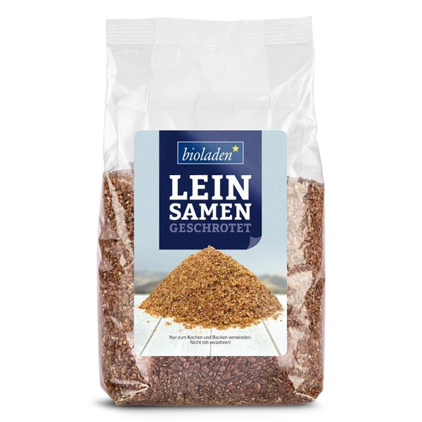 Produktfoto zu Leinsamen geschrotet, 400g