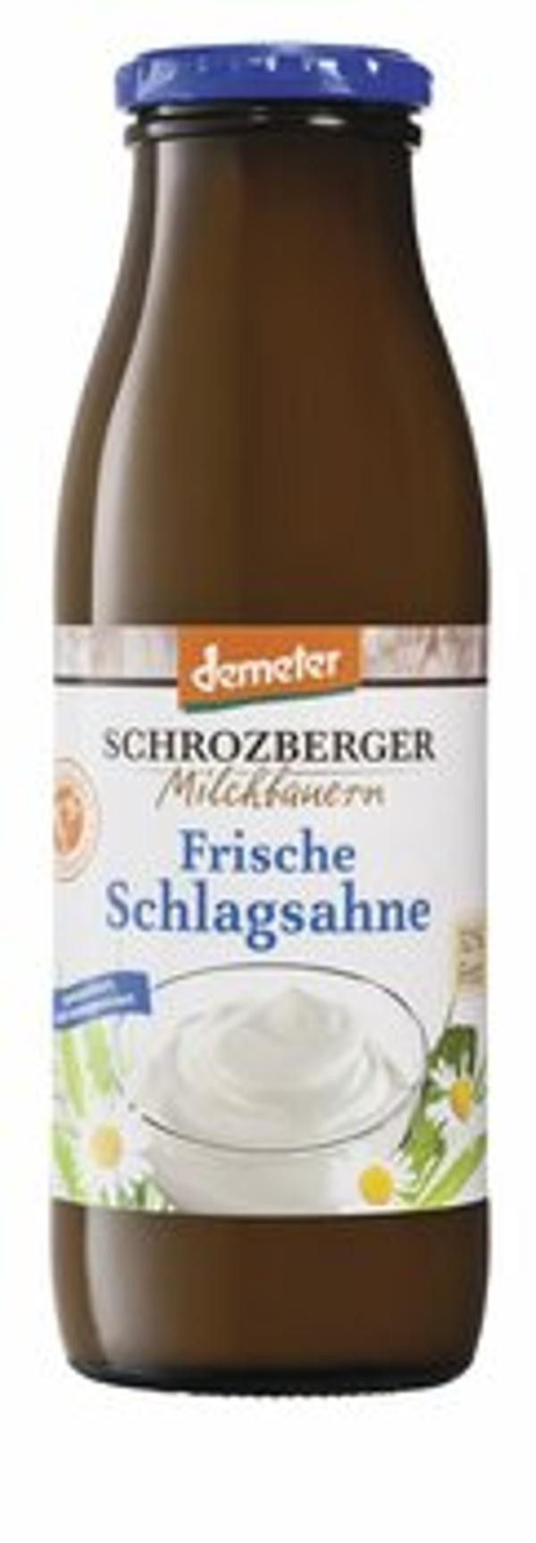 Produktfoto zu Demeter Schlagsahne, 0,5l