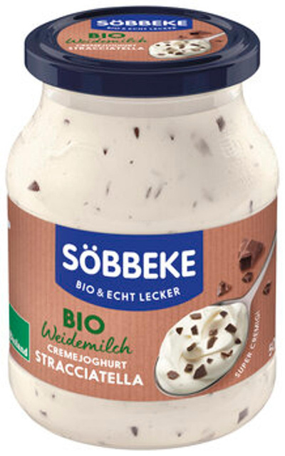 Produktfoto zu Joghurt Stracciatella im 500g Glas