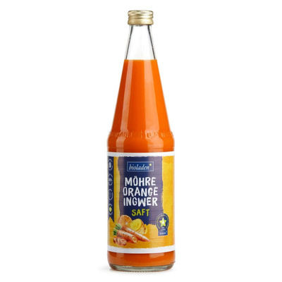 Produktfoto zu Möhre-Orange-Ingwer Saft