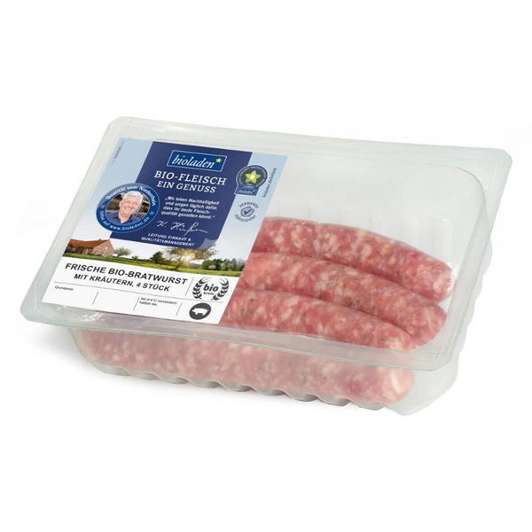Produktfoto zu Frische Bratwurst m.Kräutern