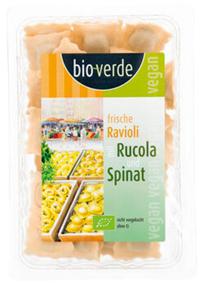 Produktfoto zu Ravioli Rucola-Spinat