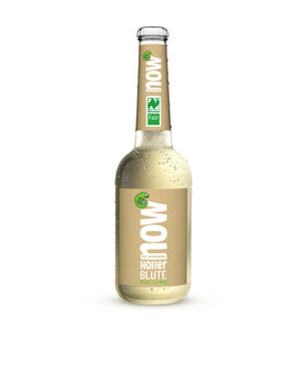 Produktfoto zu now Holler Blüte, 0,33l