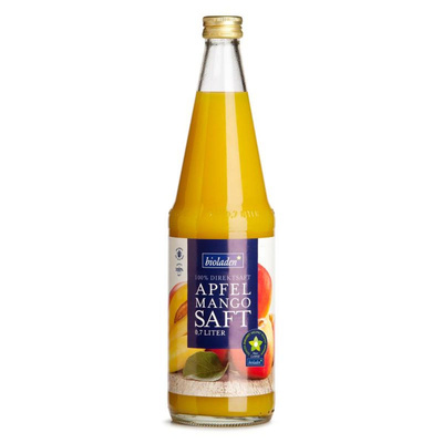 Produktfoto zu Apfel Mango Saft, 0,7l