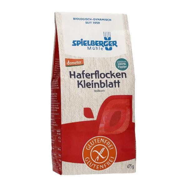 Produktfoto zu Haferflocken Kleinblatt- glutenfrei