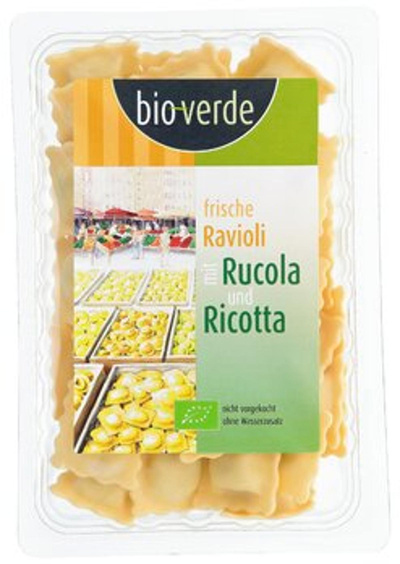 Produktfoto zu Frische Ravioli mit Rucola & Ricotta