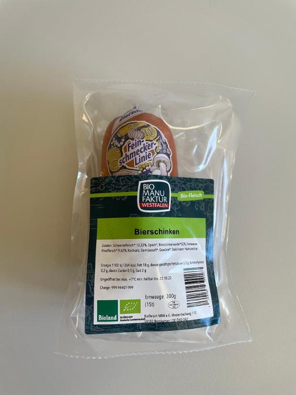 Produktfoto zu Bierschinken